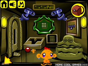 Игра Счастливая Обезьянка 735: Межпланетная — Глава 7 (Monkey GO Happy Stage 735: Interplanetary Chapter — 7) — играть онлайн бесплатно (изображение №6)