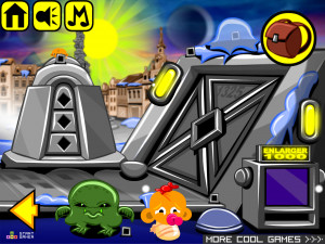 Игра Счастливая Обезьянка 737: Межпланетная — Глава 8 (Monkey GO Happy Stage 737: Interplanetary Chapter — 8) — играть онлайн бесплатно (изображение №3)