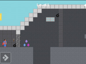 Игра Супернуб: Пасха в Тюрме (Supernoob Prison Easter) — играть онлайн бесплатно (изображение №2)