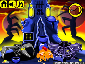 Игра Счастливая Обезьянка 745: Межпланетная — Глава 12 (Monkey GO Happy Stage 745: Interplanetary Chapter — 12) — играть онлайн бесплатно (изображение №2)