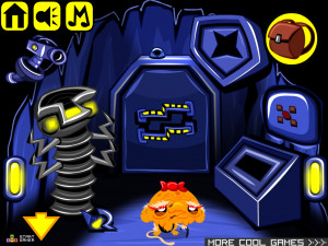 Игра Счастливая Обезьянка 745: Межпланетная — Глава 12 (Monkey GO Happy Stage 745: Interplanetary Chapter — 12) — играть онлайн бесплатно (изображение №7)