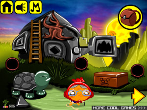 Игра Счастливая Обезьянка 747: Счастливый Ребенок (Monkey GO Happy Stage 747: Happy Baby) — играть онлайн бесплатно (изображение №3)