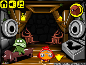 Игра Счастливая Обезьянка 747: Счастливый Ребенок (Monkey GO Happy Stage 747: Happy Baby) — играть онлайн бесплатно (изображение №4)