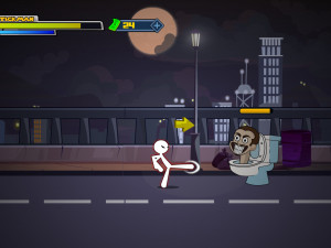 Игра Стикмен Против Скибиди Туалета (Stickman Vs Skibidi Toilet) — играть онлайн бесплатно (изображение №4)