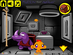 Игра Счастливая Обезьянка 749: Камни Пустыни (Monkey GO Happy Stage 749: Desert Stones) — играть онлайн бесплатно (изображение №3)