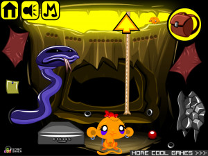 Игра Счастливая Обезьянка 749: Камни Пустыни (Monkey GO Happy Stage 749: Desert Stones) — играть онлайн бесплатно (изображение №5)