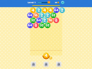 Игра Бабл Шутер 2048: Стреляй и Объединяй (Bubble 2K Shoot 2048 Ball: Shoot & Merge Puzzle) — играть онлайн бесплатно (изображение №2)