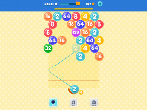 Игра Бабл Шутер 2048: Стреляй и Объединяй (Bubble 2K Shoot 2048 Ball: Shoot & Merge Puzzle) — играть онлайн бесплатно (изображение №4)