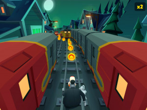 Игра Сабвей Серф: Призрачный Капюшон (Subway Surfers: World Tour Haunted Hood) — играть онлайн бесплатно (изображение №2)