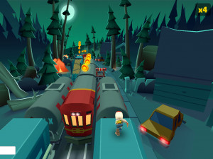 Игра Сабвей Серф: Призрачный Капюшон (Subway Surfers: World Tour Haunted Hood) — играть онлайн бесплатно (изображение №3)
