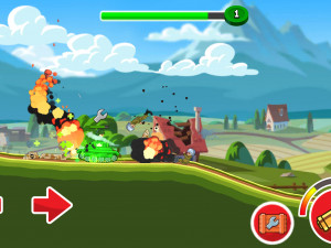 Игра Стальные Холмы (Hills of Steel) — играть онлайн бесплатно (изображение №4)