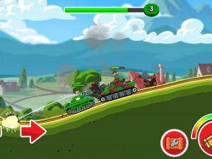 Игра Стальные Холмы (Hills of Steel) — играть онлайн бесплатно (изображение №6)