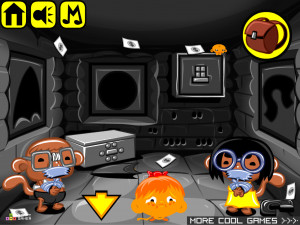 Игра Счастливая Обезьянка 754 (Monkey GO Happy Stage 754) — играть онлайн бесплатно (изображение №3)