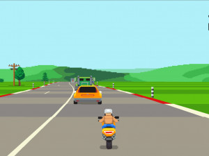 Игра Ретро Хайвей (Retro Highway) — играть онлайн бесплатно (изображение №2)