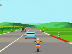 Игра Ретро Хайвей (Retro Highway) — играть онлайн бесплатно (изображение №3)