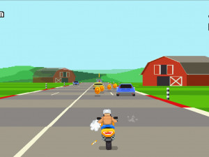 Игра Ретро Хайвей (Retro Highway) — играть онлайн бесплатно (изображение №4)