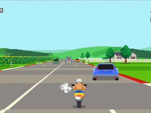 Игра Ретро Хайвей (Retro Highway) — играть онлайн бесплатно (изображение №7)