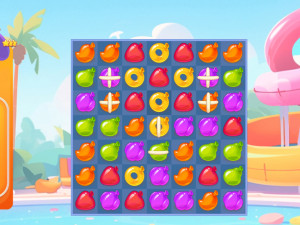 Игра Вечеринка у Бассейна 3: Три в Ряд (Pool Party 3) — играть онлайн бесплатно (изображение №2)