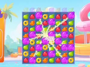 Игра Вечеринка у Бассейна 3: Три в Ряд (Pool Party 3) — играть онлайн бесплатно (изображение №4)