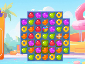 Игра Вечеринка у Бассейна 3: Три в Ряд (Pool Party 3) — играть онлайн бесплатно (изображение №5)