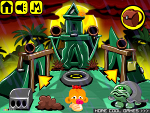 Игра Счастливая Обезьянка 757: Выпустите Зверей — Глава 4 (Monkey GO Happy Stage 757: Release the Beasts — Chapter 4) — играть онлайн бесплатно (изображение №2)