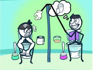 Игра Стикмен Тролль: Головоломка для Вора (Stickman Troll: Thief Puzzle) — играть онлайн бесплатно (изображение №2)