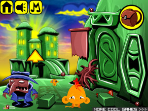 Игра Счастливая Обезьянка 761: Выпустите Зверей — Глава 6 (Monkey GO Happy Stage 761: Release the Beasts — Chapter 6) — играть онлайн бесплатно (изображение №2)