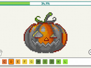 Игра Вышивание Крестиком (Cross Stitch - Knitting) — играть онлайн бесплатно (изображение №2)