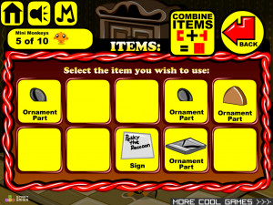 Игра Счастливая Обезьянка 762 (Monkey GO Happy Stage 762: Monkey-go-happy players riot against Pesky the Racoon) — играть онлайн бесплатно (изображение №4)