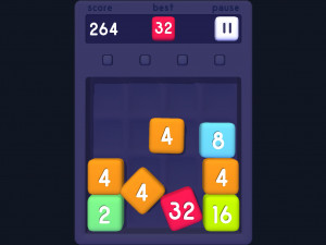 Игра Объединяй Блоки 2048 (Merge Block 2048) — играть онлайн бесплатно (изображение №2)