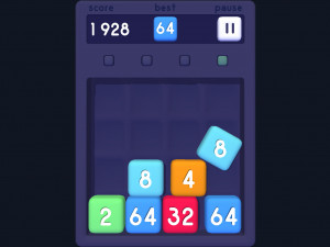 Игра Объединяй Блоки 2048 (Merge Block 2048) — играть онлайн бесплатно (изображение №3)