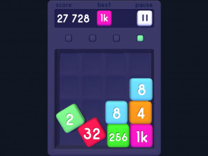 Игра Объединяй Блоки 2048 (Merge Block 2048) — играть онлайн бесплатно (изображение №5)