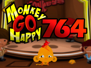 Игра Счастливая Обезьянка 764 (Monkey GO Happy Stage 764:) — играть онлайн бесплатно (изображение №1)