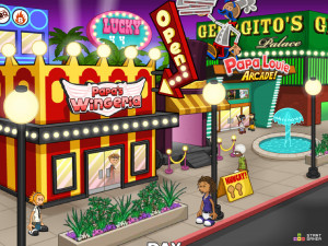 Игра Папа Луи: Куриные Крылышки (Papa's Wingeria) — играть онлайн бесплатно (изображение №2)