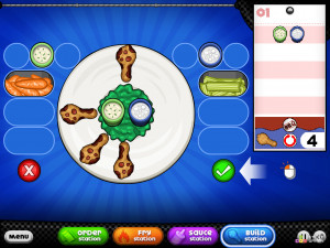 Игра Папа Луи: Куриные Крылышки (Papa's Wingeria) — играть онлайн бесплатно (изображение №4)