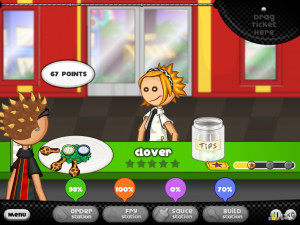 Игра Папа Луи: Куриные Крылышки (Papa's Wingeria) — играть онлайн бесплатно (изображение №3)