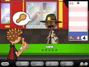 Игра Папа Луи: Куриные Крылышки (Papa's Wingeria) — играть онлайн бесплатно (изображение №5)