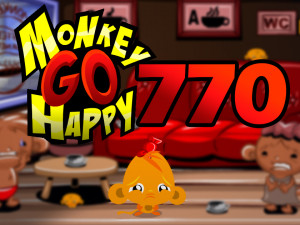 Игра Счастливая Обезьянка 770: Обезьяны Употребляли Слишком Много Кофеина (Monkey GO Happy Stage 770: Monkeys had too much caffeine) — играть онлайн бесплатно (изображение №1)