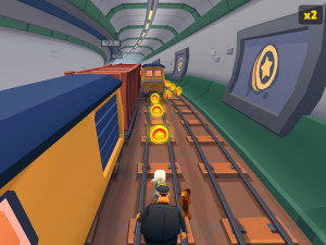 Игра Сабвей Серф: Лондон 2023 (Subway Surfers: World Tour London 2023) — играть онлайн бесплатно (изображение №2)