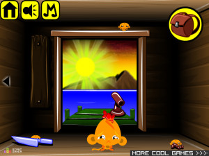 Игра Счастливая Обезьянка 782: Побег из Куба (Monkey GO Happy Stage 782: Cube Escape) — играть онлайн бесплатно (изображение №3)