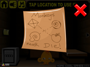 Игра Счастливая Обезьянка 782: Побег из Куба (Monkey GO Happy Stage 782: Cube Escape) — играть онлайн бесплатно (изображение №4)