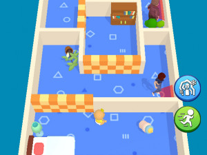 Игра Побег от Отца: Спрячь Малыша (Dad Escape: Hide Little One) — играть онлайн бесплатно (изображение №5)