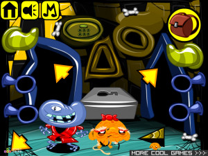 Игра Счастливая Обезьянка 787: Шаткий Мир — Глава 1 (Monkey GO Happy Stage 787: Wobbly World — Chapter 1) — играть онлайн бесплатно (изображение №3)