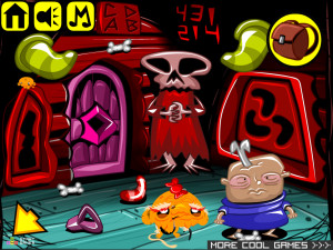 Игра Счастливая Обезьянка 787: Шаткий Мир — Глава 1 (Monkey GO Happy Stage 787: Wobbly World — Chapter 1) — играть онлайн бесплатно (изображение №5)