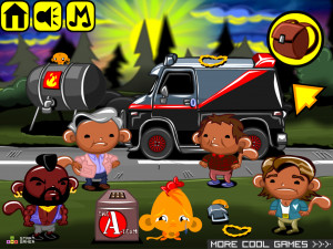 Игра Счастливая Обезьянка 788: Команда 