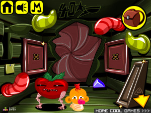 Игра Счастливая Обезьянка 791: Шаткий Мир — Глава 3 (Monkey GO Happy Stage 791: Wobbly World — Chapter 3) — играть онлайн бесплатно (изображение №5)