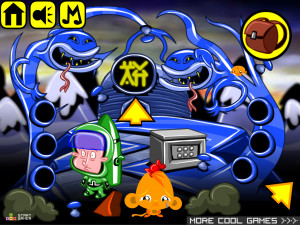 Игра Счастливая Обезьянка 793: Шаткий Мир — Глава 4 (Monkey GO Happy Stage 793: Wobbly World — Chapter 4) — играть онлайн бесплатно (изображение №5)