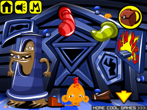 Игра Счастливая Обезьянка 793: Шаткий Мир — Глава 4 (Monkey GO Happy Stage 793: Wobbly World — Chapter 4) — играть онлайн бесплатно (изображение №6)