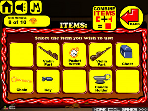 Игра Счастливая Обезьянка 794: Шерлок Обезьяна Холмс (Monkey GO Happy Stage 794: Sherlock Monkey Holmes Theme) — играть онлайн бесплатно (изображение №4)