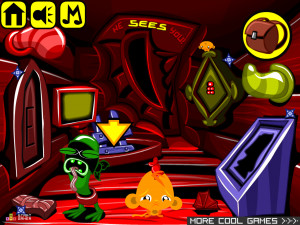 Игра Счастливая Обезьянка 795: Шаткий Мир — Глава 5 (Monkey GO Happy Stage 795: Wobbly World — Chapter 5) — играть онлайн бесплатно (изображение №6)